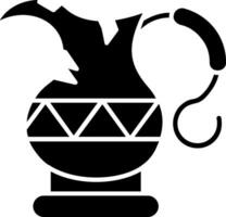 Kettle Glyph Icon vector