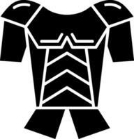 Armor Glyph Icon vector