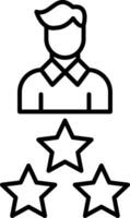 Expert Line Icon vector