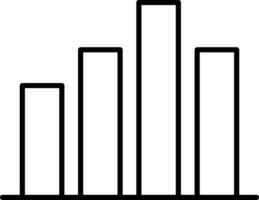 Chart Line Icon vector