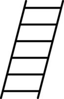 Ladder Line Icon vector