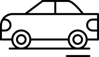 Race Car Line Icon vector