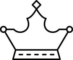 Monarchy Line Icon vector