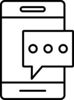 Pop Up Line Icon vector