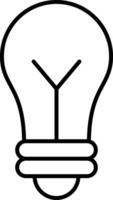 Idea Line Icon vector