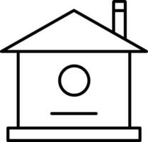 Shelter Line Icon vector