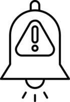 Interruption Line Icon vector