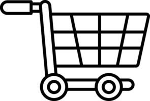 Trolley Line Icon vector