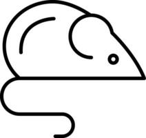 Rat Line Icon vector