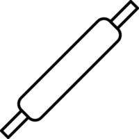 Rolling Pins Line Icon vector