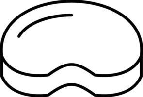 Steak Line Icon vector