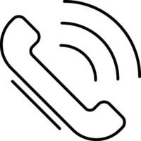 Telephone Line Icon vector