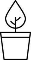 Nature Line Icon vector