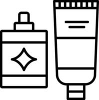 Hygiene Product Line Icon vector