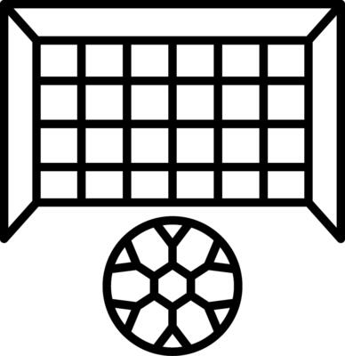 Goal Post Line Icon