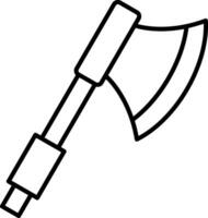 Axe Line Icon vector