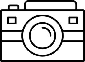 Camera Line Icon vector