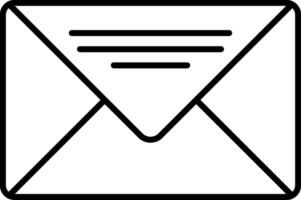Email Line Icon vector