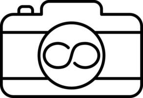 Infinity Line Icon vector