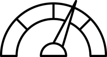 Performance Line Icon vector