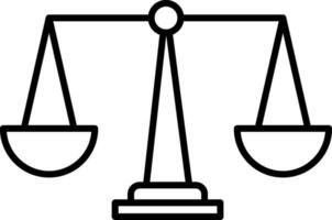 Corporate Laws Line Icon vector