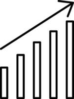 Trend Line Icon vector