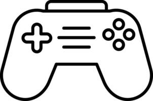 Joystick Line Icon vector