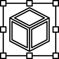 Scale Line Icon vector