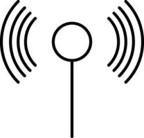 Wifi Line Icon vector