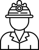 Labor Line Icon vector