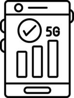 Good Signal Line Icon vector