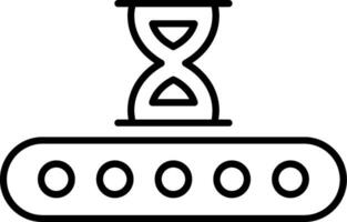 Waiting Line Icon vector