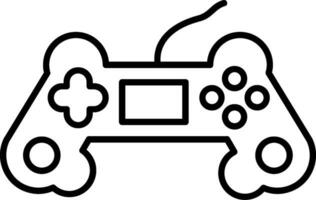 Game Controller Line Icon vector