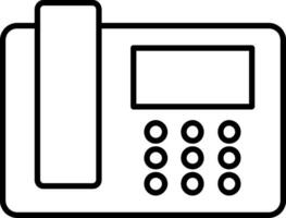 Telephone Line Icon vector