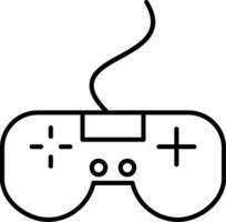 Videogame Line Icon vector