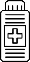 Syrup Line Icon vector