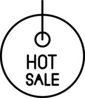 Hot offer Line Icon vector