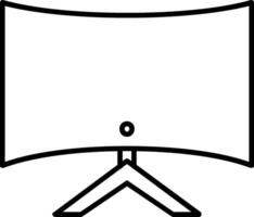Computer Line Icon vector