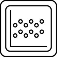 Chart Line Icon vector