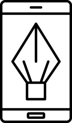 Smartphone Line Icon