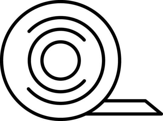 Duct Tape Line Icon
