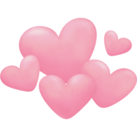 San Valentín día decoración clipart Pro png