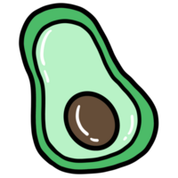 Green Avocado icon png