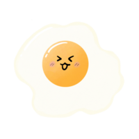 frit Oeuf mignonne png