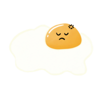 frit Oeuf mignonne png