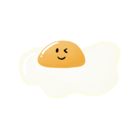 frit Oeuf mignonne png