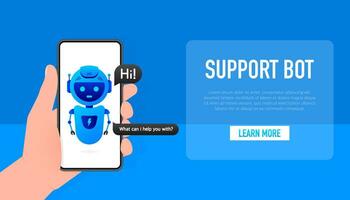 Chatbot icon concept, chat bot or chatterbot. Robot Virtual Assistance Of Website Or Mobile Applications. Vector illustration