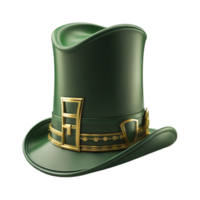 ai généré vert Père Noël chapeau png