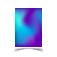 Gradient Abstract Blurred Cover With transparent background png