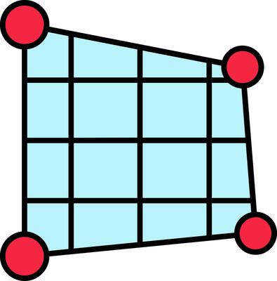 Distort Line Filled Icon